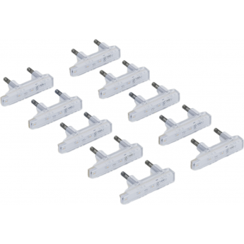 Блок LED подсветки WERKEL W8020102 для выключателя 10 шт голубой