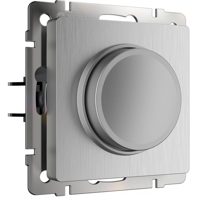 Диммер WERKEL WL09-DM600, cеребряный рифленый a035644 Диммер WERKEL WL09-DM600, cеребряный рифленый a035644