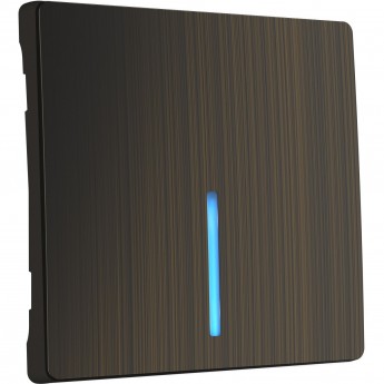 Клавиша WERKEL W1119112 для выключателя c подсветкой, бронзовый Клавиша WERKEL W1119112 для выключателя c подсветкой, бронзовый