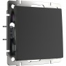 Кнопка звонка WERKEL W1114508 черный матовый