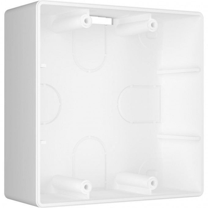 Коробка накладного монтажа WERKEL W1199201 для силовой розетки, белая a053501 Коробка накладного монтажа WERKEL W1199201 для силовой розетки, белая a053501