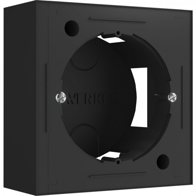Коробка WERKEL W8000008 для накладного монтажа, черный a053528 Коробка WERKEL W8000008 для накладного монтажа, черный a053528