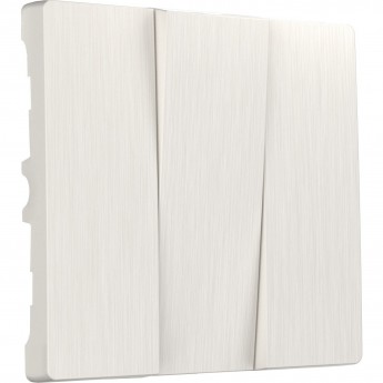 Набор клавиш WERKEL W1139013 для выключателя трехклавишного, перламутровый рифленый Набор клавиш WERKEL W1139013 для выключателя трехклавишного, перламутровый рифленый