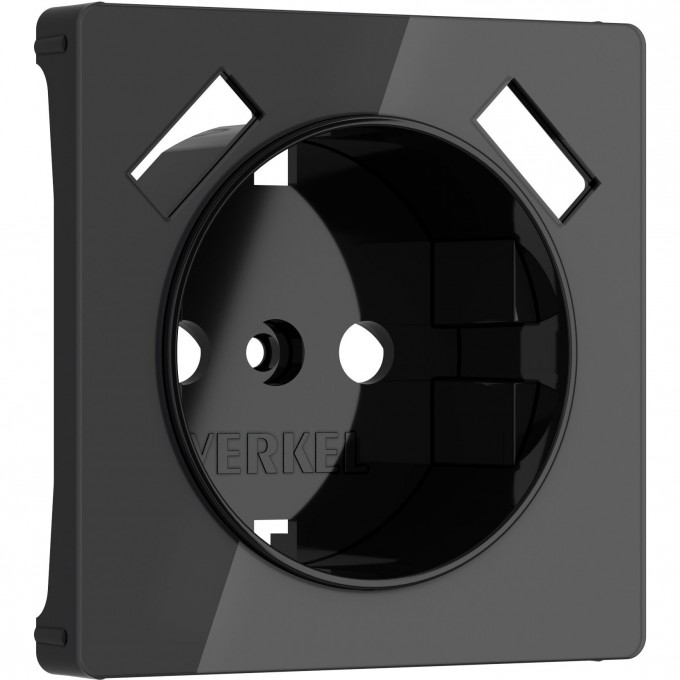 Накладка для розетки USB WERKEL W1179548 (черный акрил) a064050 Накладка для розетки USB WERKEL W1179548 (черный акрил) a064050