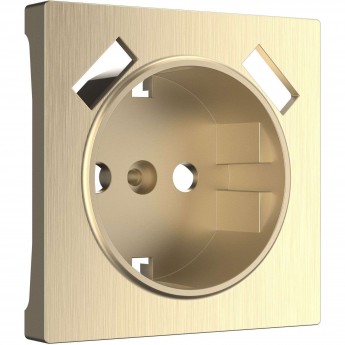 Накладка WERKEL W1179510 для розетки USB, шампань рифленый Накладка WERKEL W1179510 для розетки USB, шампань рифленый