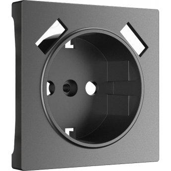 Накладка WERKEL W1179564 для розетки USB (графит матовый) Накладка WERKEL W1179564 для розетки USB (графит матовый)