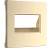 Накладка WERKEL W1191111 для двойной розетки Еthernet RJ-45, шампань