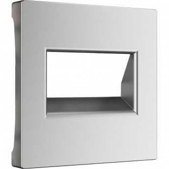 Накладка WERKEL W1191165 для двойной розетки Еthernet RJ-45 (серебряный матовый) Накладка WERKEL W1191165 для двойной розетки Еthernet RJ-45 (серебряный матовый)