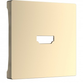 Накладка WERKEL W1196011 для розетки HDMI (шампань) Накладка WERKEL W1196011 для розетки HDMI (шампань)