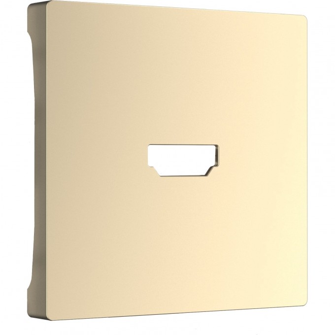 Накладка WERKEL WL11-HDMI-CP для розетки HDMI, шампань a040908 Накладка WERKEL WL11-HDMI-CP для розетки HDMI, шампань a040908