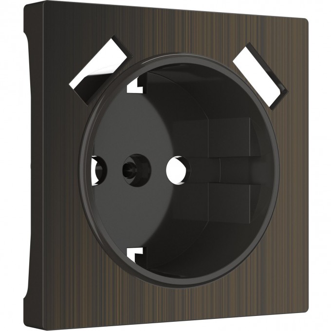 Накладка WERKEL WL12-USB-CP для USB розетки (бронзовый) a037205 Накладка WERKEL WL12-USB-CP для USB розетки (бронзовый) a037205