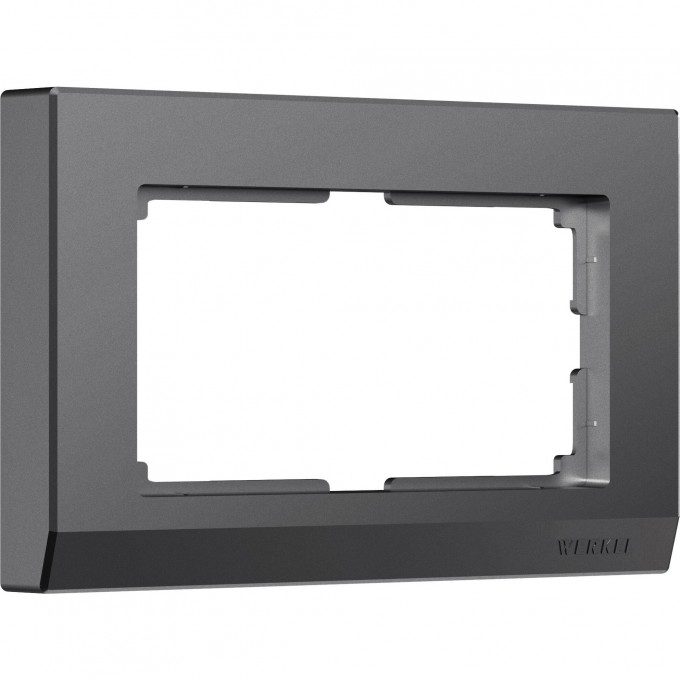 Рамка для двойной розетки WERKEL STARK W0081864 (графит матовый) a063120 Рамка для двойной розетки WERKEL STARK W0081864 (графит матовый) a063120