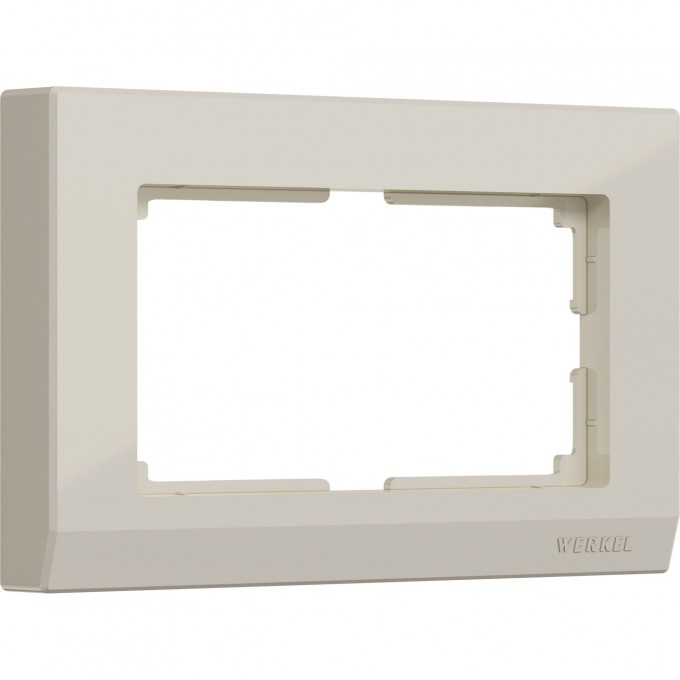 Рамка для двойной розетки WERKEL STARK WL04-Frame-01-DBL-ivory (слоновая кость) a046850 Рамка для двойной розетки WERKEL STARK WL04-Frame-01-DBL-ivory (слоновая кость) a046850