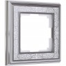 Рамка из металла на 1 пост WERKEL PALACIO GRACIA W0011431 хром/белый a051324
