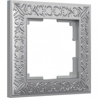 Рамка из металла WERKEL ANTIK WL07-Frame-01 на 1 пост, матовый хром