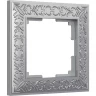 Рамка из металла WERKEL ANTIK WL07-Frame-01 на 1 пост, матовый хром a046425