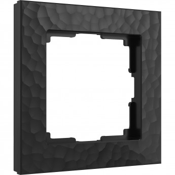 Рамка из пластика на 1 пост WERKEL HAMMER W0012408 черный Рамка из пластика на 1 пост WERKEL HAMMER W0012408 черный