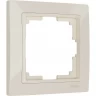 Рамка из пластика на 1 пост WERKEL SNABB BASIC W0012003 слоновая кость a051297