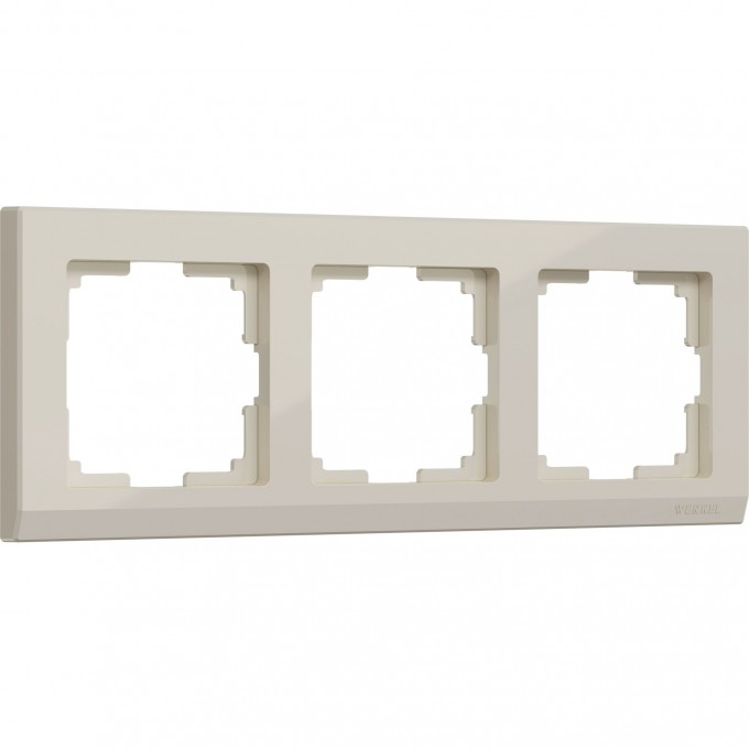 Рамка из пластика на 3 поста WERKEL STARK W0031803 слоновая кость a050910 Рамка из пластика на 3 поста WERKEL STARK W0031803 слоновая кость a050910