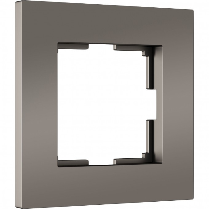 Рамка из поликарбоната WERKEL SLAB W0012963 на 1 пост, бронза матовый a062810 Рамка из поликарбоната WERKEL SLAB W0012963 на 1 пост, бронза матовый a062810
