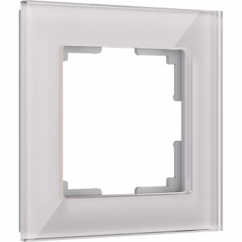 Рамка из стекла на 1 пост WERKEL FAVORIT W0011117 дымчатый Рамка из стекла на 1 пост WERKEL FAVORIT W0011117 дымчатый