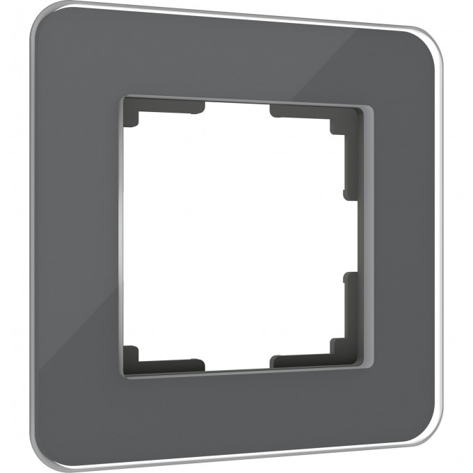 Рамка из стекла WERKEL ELITE W0012440 на 1 пост, графит a057878 Рамка из стекла WERKEL ELITE W0012440 на 1 пост, графит a057878
