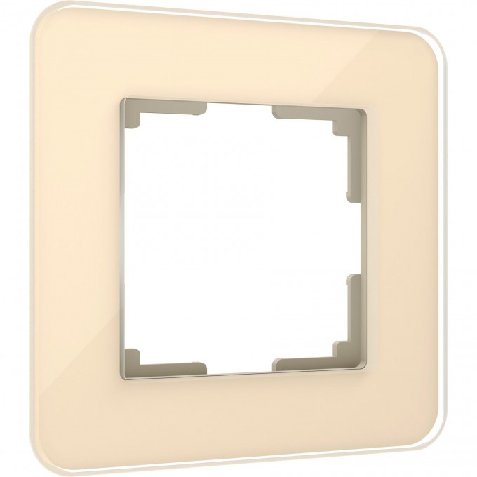 Рамка из стекла WERKEL ELITE W0012443 на 1 пост, айвори a057882 Рамка из стекла WERKEL ELITE W0012443 на 1 пост, айвори a057882