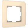 Рамка из стекла WERKEL ELITE W0012443 на 1 пост, айвори a057882