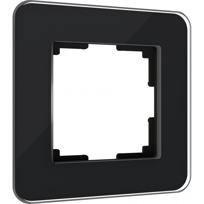 Рамка из стекла WERKEL ELITE W0012448 на 1 пост, черный a063819 Рамка из стекла WERKEL ELITE W0012448 на 1 пост, черный a063819