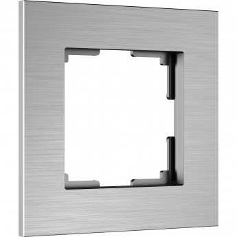 Рамка на 1 пост WERKEL ALUMAX W0013506 алюминий