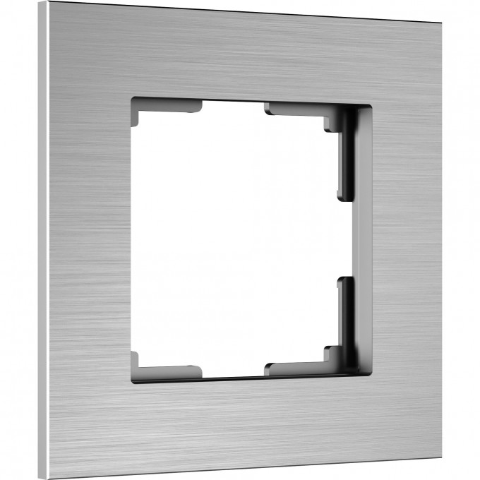 Рамка на 1 пост WERKEL ALUMAX W0013506 алюминий a066324 Рамка на 1 пост WERKEL ALUMAX W0013506 алюминий a066324