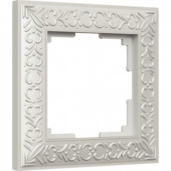 Рамка на 1 пост WERKEL ANTIK WL07-Frame-01 (жемчужный)