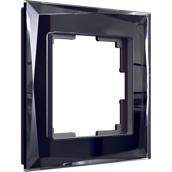 Рамка на 1 пост WERKEL DIAMANT WL08-Frame-01 (черный) a029843 Рамка на 1 пост WERKEL DIAMANT WL08-Frame-01 (черный) a029843