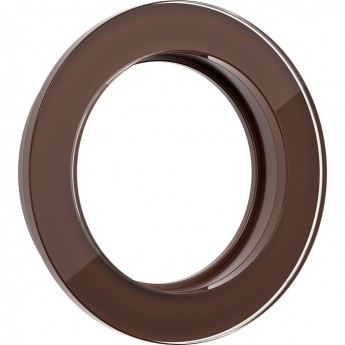 Рамка на 1 пост WERKEL FAVORIT GRACIA WL21-frame-01 (коричневый)