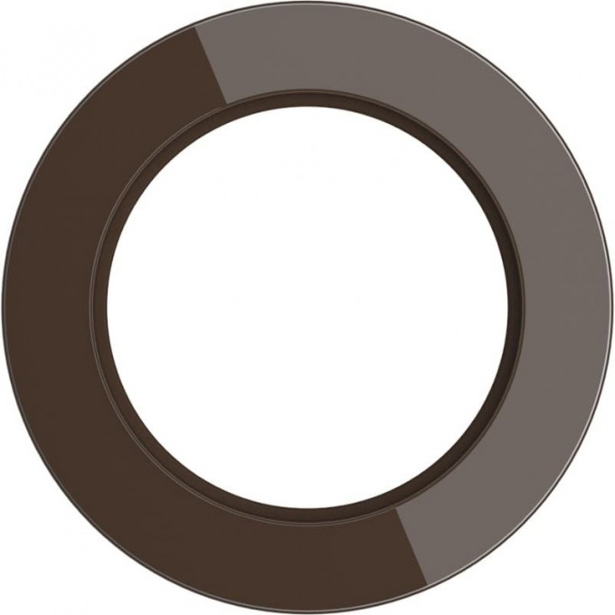 Рамка на 1 пост WERKEL FAVORIT RUNDA W0015114 (коричневый) a051630 Рамка на 1 пост WERKEL FAVORIT RUNDA W0015114 (коричневый) a051630