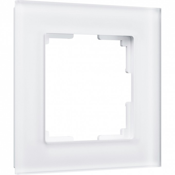 Рамка на 1 пост WERKEL FAVORIT WL01-Frame-01 (белый матовый, стекло) a036576 Рамка на 1 пост WERKEL FAVORIT WL01-Frame-01 (белый матовый, стекло) a036576