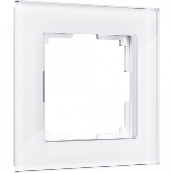 Рамка на 1 пост WERKEL FAVORIT WL01-Frame-01 (белый, стекло) a030819 Рамка на 1 пост WERKEL FAVORIT WL01-Frame-01 (белый, стекло) a030819