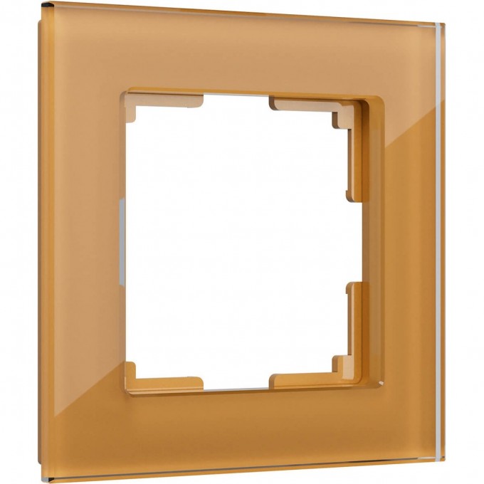 Рамка на 1 пост WERKEL FAVORIT WL01-Frame-01 (бронзовый, стекло) a036582 Рамка на 1 пост WERKEL FAVORIT WL01-Frame-01 (бронзовый, стекло) a036582