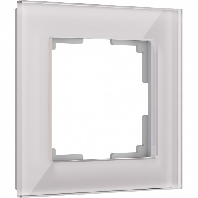 Рамка на 1 пост WERKEL FAVORIT WL01-Frame-01 (дымчатый, стекло) a030785 Рамка на 1 пост WERKEL FAVORIT WL01-Frame-01 (дымчатый, стекло) a030785