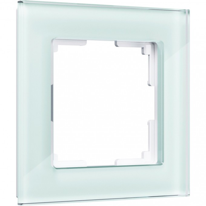 Рамка на 1 пост WERKEL FAVORIT WL01-Frame-01 (натуральное стекло, стекло) a031475 Рамка на 1 пост WERKEL FAVORIT WL01-Frame-01 (натуральное стекло, стекло) a031475