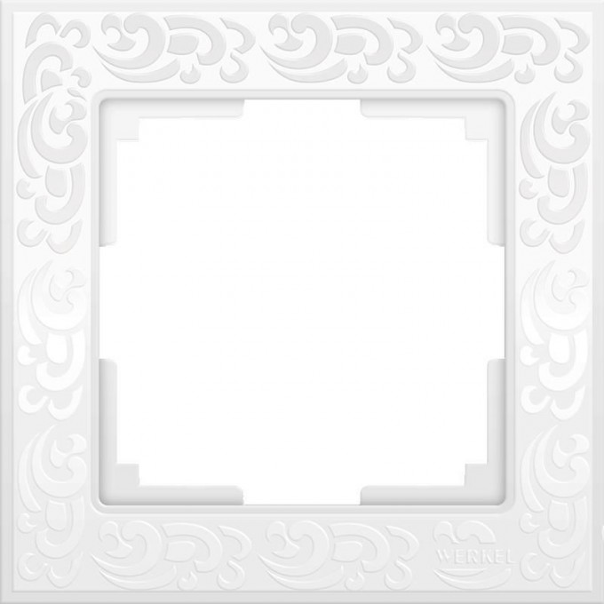 Рамка на 1 пост WERKEL FLOCK WL05-Frame-01-white (белый) a028962 Рамка на 1 пост WERKEL FLOCK WL05-Frame-01-white (белый) a028962