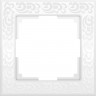 Рамка на 1 пост WERKEL FLOCK WL05-Frame-01-white (белый) a028962