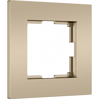 Рамка на 1 пост WERKEL SLAB W0012911 шампань софт