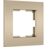 Рамка на 1 пост WERKEL SLAB W0012911 шампань софт a071623