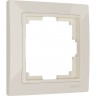 Рамка на 1 пост WERKEL SNABB BASIC WL03-Frame-01 (слоновая кость, basic) a036630
