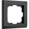 Рамка на 1 пост WERKEL STARK WL04-Frame-01-black (черный) a029214