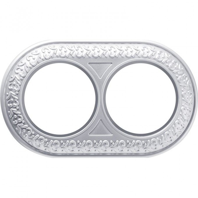 Рамка на 2 поста WERKEL ANTIC RUNDA W0025021 (жемчужный) a050989 Рамка на 2 поста WERKEL ANTIC RUNDA W0025021 (жемчужный) a050989