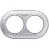 Рамка на 2 поста WERKEL ANTIC RUNDA W0025021 (жемчужный) a050989