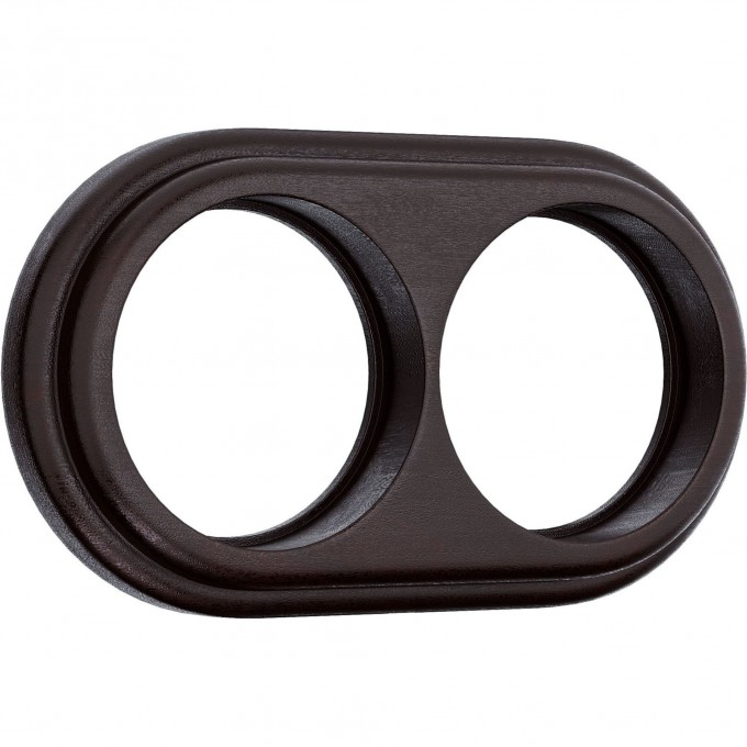 Рамка на 2 поста WERKEL LEGEND WL15-frame-02 (венге) a037242 Рамка на 2 поста WERKEL LEGEND WL15-frame-02 (венге) a037242