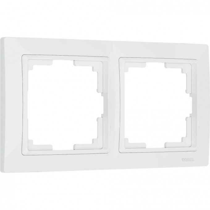 Рамка на 2 поста WERKEL SNABB BASIC WL03-Frame-02 (белый, basic) a036626 Рамка на 2 поста WERKEL SNABB BASIC WL03-Frame-02 (белый, basic) a036626